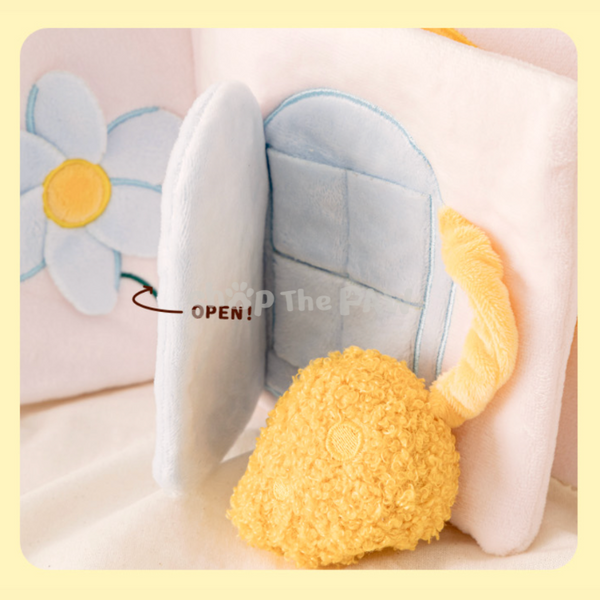 Bite Me BonBon Green Fluffy Snuffy Nosework Book Toy - Monkey / Mouse