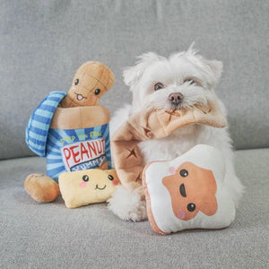 ShopThePaw - Peanut Butter Nosework Toy Set