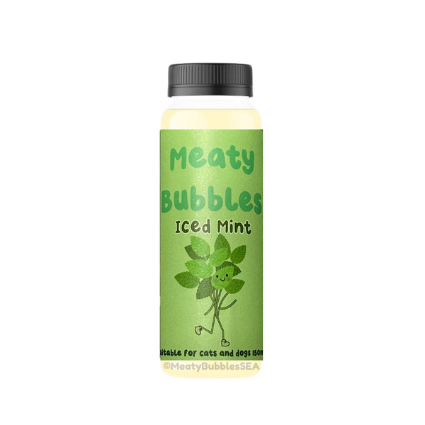 Meaty Bubbles - Ice Mint Flavour - Dog Toys - Meaty Bubbles - Shop The Paw