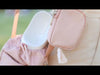 Pups & Bubs Amble Bottle Bag (Dusted Pink)