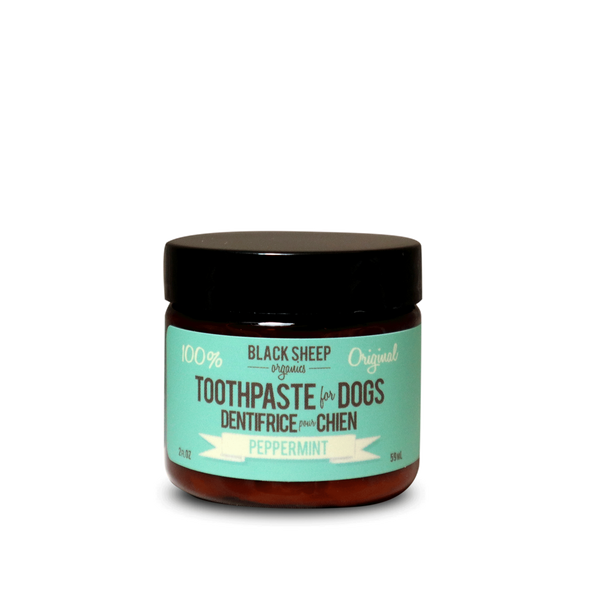 Black Sheep Organics Peppermint Toothpaste for Dogs (Natural, Organic and Vegan) - Pet Oral Care Supplies - Black Sheep Organics - Shop The Paw