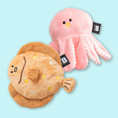 Bite Me Sea Friends Dog Toy (2 pcs)