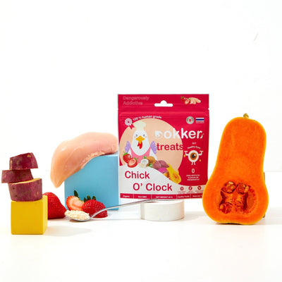 [SHORT EXP] Dokker Chick O Clock Treats for Dogs & Cats