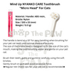 Mind Up Nyanko Care & Kenko Care Toothbrush for Cats & Dogs