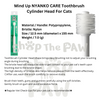 Mind Up Nyanko Care & Kenko Care Toothbrush for Cats & Dogs