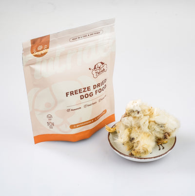 Nutriale Freeze Dried Baby Chick with Feathers Dog Treats