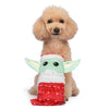 Star Wars: 10" Holiday Grogu Stocking Burrow Dog Toy