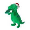 Fringe Studio Christmas Hungry For The Holidays Rex Plush Dog Toy