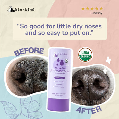 Kin+Kind Organic Nose+Paw Natural Moisturizer [NEW LOOK] - Grooming - Kin+Kind - Shop The Paw