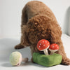 Pups & Bubs Snuffle Forest Mushroom Nosework Dog Toy