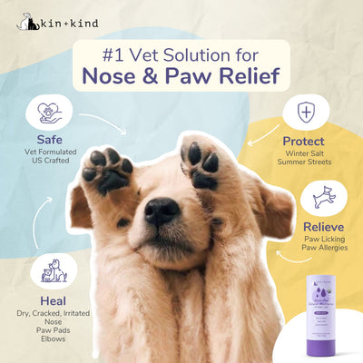 Kin+Kind Organic Nose+Paw Natural Moisturizer [NEW LOOK] - Grooming - Kin+Kind - Shop The Paw