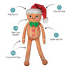 Fringe Studio Christmas Seasons Eatings Plush Dog Toy