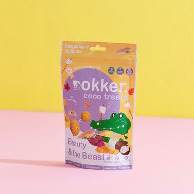 [SHORT EXP] Dokker Coco Beauty and Beast Crocodile Treats for Dogs & Cats