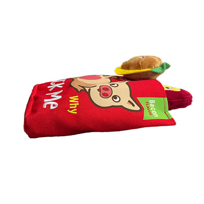 GiGwi 3 in 1 Pork Snack Bag Dog Toy - Dog Toys - GiGwi - Shop The Paw