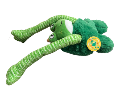 GiGwi Plush Friendz Avocado Frog Dog Toy - Dog Toys - GiGwi - Shop The Paw