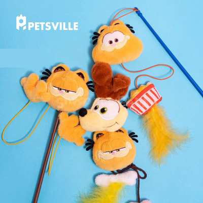 Petsville X Garfield Catnip Wand Cat Toys