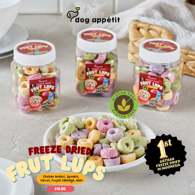 Dog Appetit Artisanal Freeze-dried Frut Lups