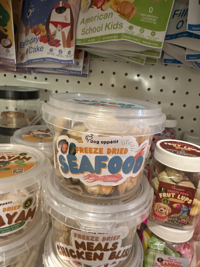 Dog Appetit Artisanal Freeze-dried Seafood Tub