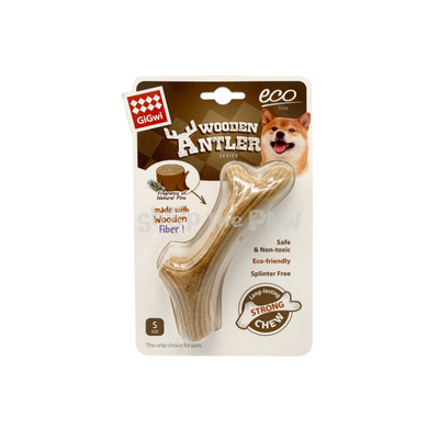 GiGwi Splinter-free Wooden Antler - Dog Toys - GiGwi - Shop The Paw