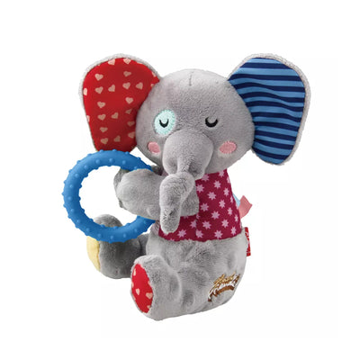 GiGwi Plush Friendz with Squeaker and TPR Ring - Elephant - Dog Toys - GiGwi - Shop The Paw