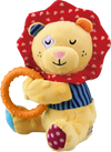 GiGwi Plush Friendz with Squeaker and TPR Ring- Lion - Dog Toys - GiGwi - Shop The Paw