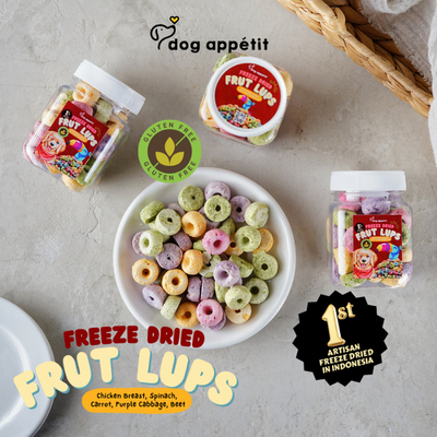 Dog Appetit Artisanal Freeze-dried Frut Lups