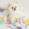 Bite Me Crinkle Blanket Dog Toy (Bear / Rabbit)