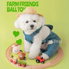 Bite Me Farm Friends Ball Dog Toy