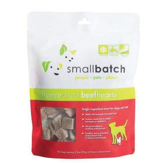 Smallbatch Freeze Dried Raw Treat - Beef Hearts - Treats - Smallbatch - Shop The Paw