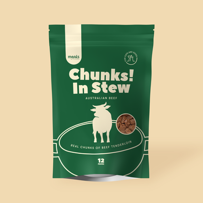 Streetpaw Australian Beef Tenderloin Chunks in Stew [For Cats🐱 and Dogs🐶]