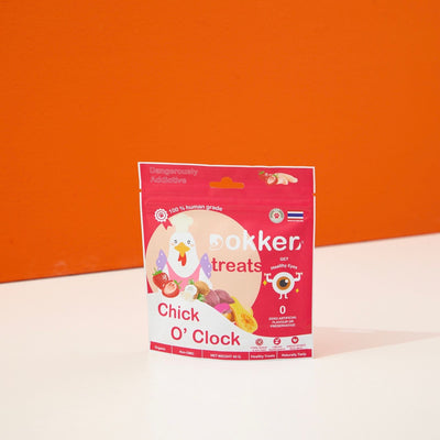 [SHORT EXP] Dokker Chick O Clock Treats for Dogs & Cats