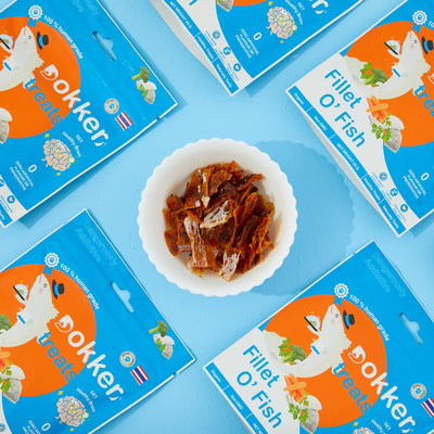 [SHORT EXP] Dokker Fillet O Fish Treats for Dogs & Cats