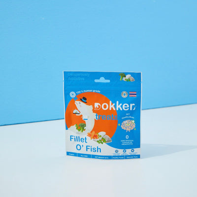 [SHORT EXP] Dokker Fillet O Fish Treats for Dogs & Cats