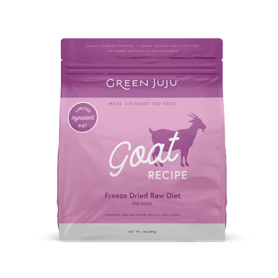 Green Juju Freeze-dried Raw Food | Goat - Food - Green Juju - Shop The Paw