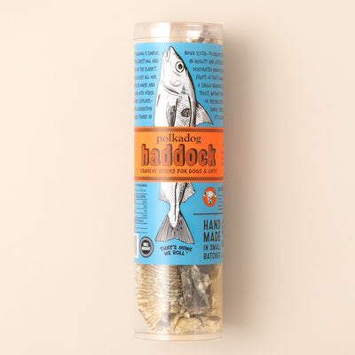 Polkadog Haddock Skin Jerky Tube Dog Treats