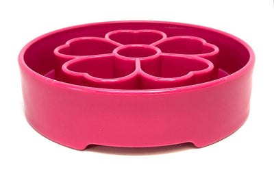 Sodapup - eBowl Enrichment Slow Feeder Bowl for Dogs - Flower