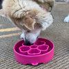 Sodapup - eBowl Enrichment Slow Feeder Bowl for Dogs - Flower