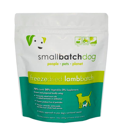 Smallbatch Freeze Dried Raw Slider - Lamb Sliders - Non-prescription Dog Food - Smallbatch - Shop The Paw