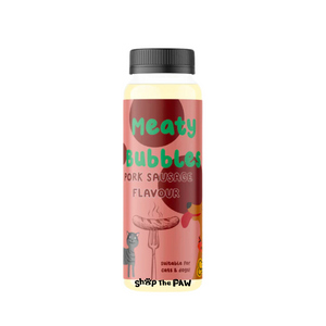 Meaty Bubbles - Pork Sausage Flavour [EXP 12/25] Pet Friendly Bubbles