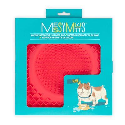 Messy Mutts Therapeutic Dog Lick Bowl Mat (3 Colors) - Pet Bowls, Feeders & Waterers - Messy Mutts - Shop The Paw