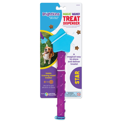 Brightkins Magic Wand! Treat Dispensers - Star -- Brightkins Pet - Shop The Paw