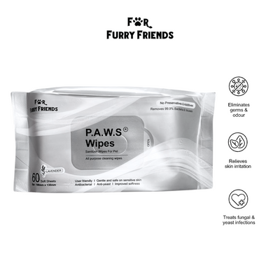 [NEW] For Furry Friends Pet’s Activated Water Sanitizer (P.A.W.S) Wipes BUNDLE - Grooming - For Furry Friends - Shop The Paw