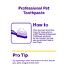 Petsmile Professional Pet Toothbrush - Patented 45° Dual-Ended Brush Head