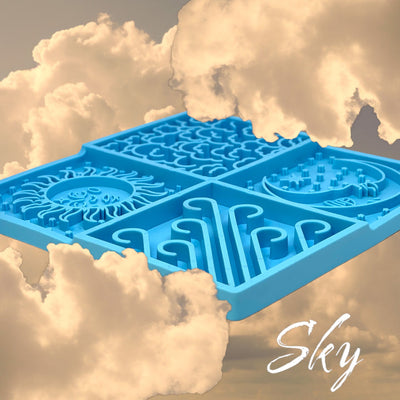 Sodapup - E-mat (Enrichment Licking Mat) - Sky Design - Toys - Sodapup - Shop The Paw