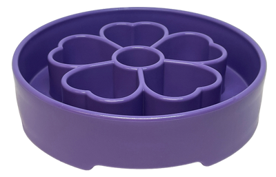 Sodapup - eBowl Enrichment Slow Feeder Bowl for Dogs - Flower