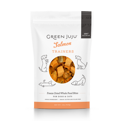 Green Juju Freeze-dried Training Treats | Salmon 2.5oz - Food - Green Juju - Shop The Paw