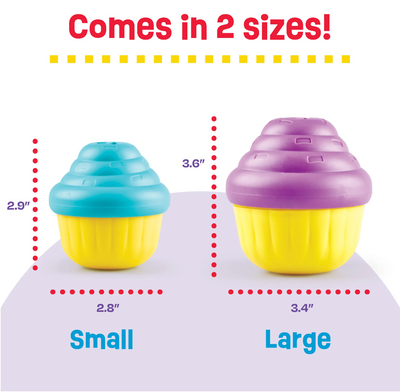 Brightkins Cupcake Treat Dispenser - Large -- Brightkins Pet - Shop The Paw