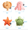 Bite Me Sea Friends Dog Toy (2 pcs)