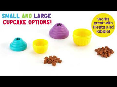 Brightkins Cupcake Treat Dispenser - Small -- Brightkins Pet - Shop The Paw