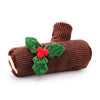 The Foggy Dog Yule Log Interactive Snuffle Dog Toy